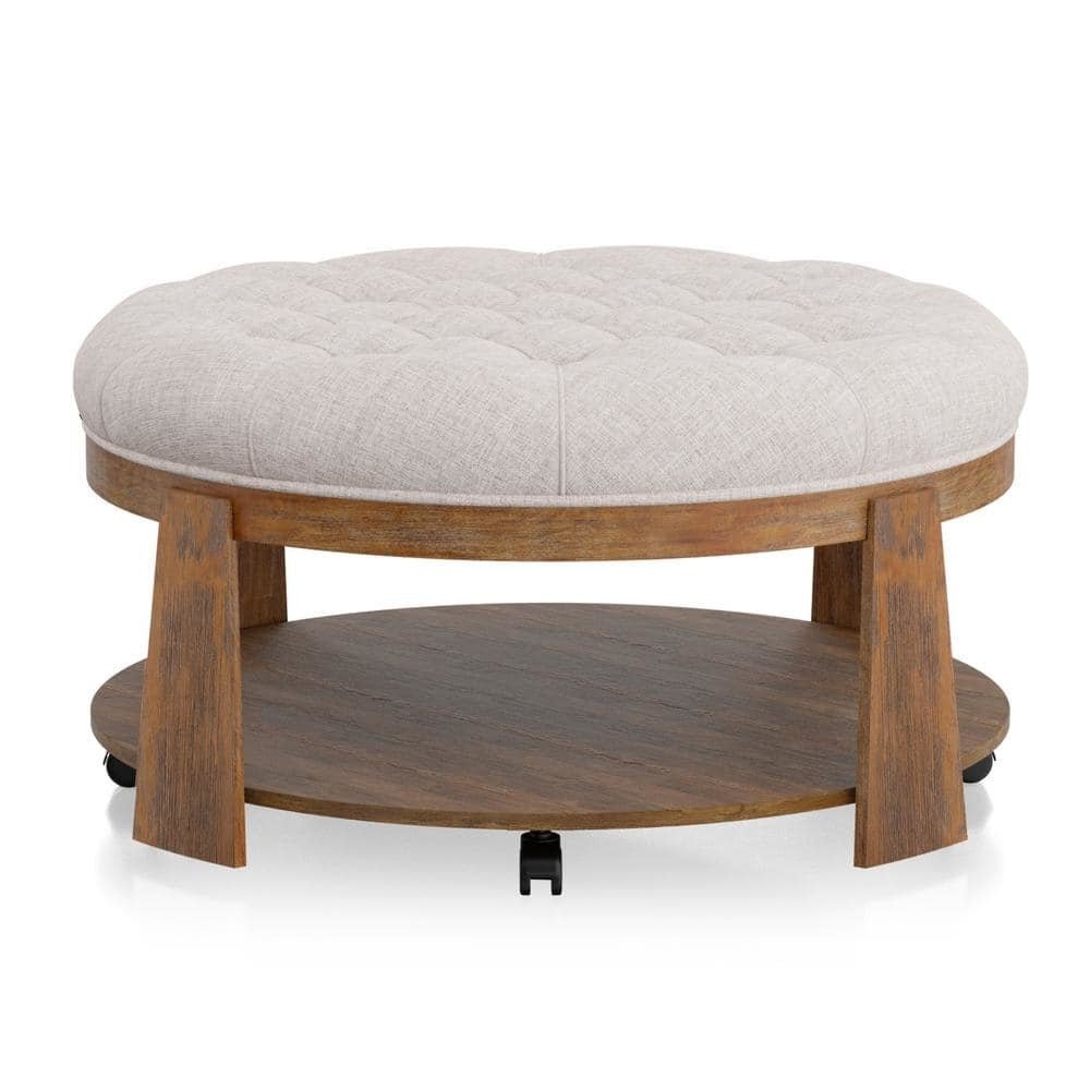 Merida Luxury Tufted Coffee Table - Divine Heart L.A.