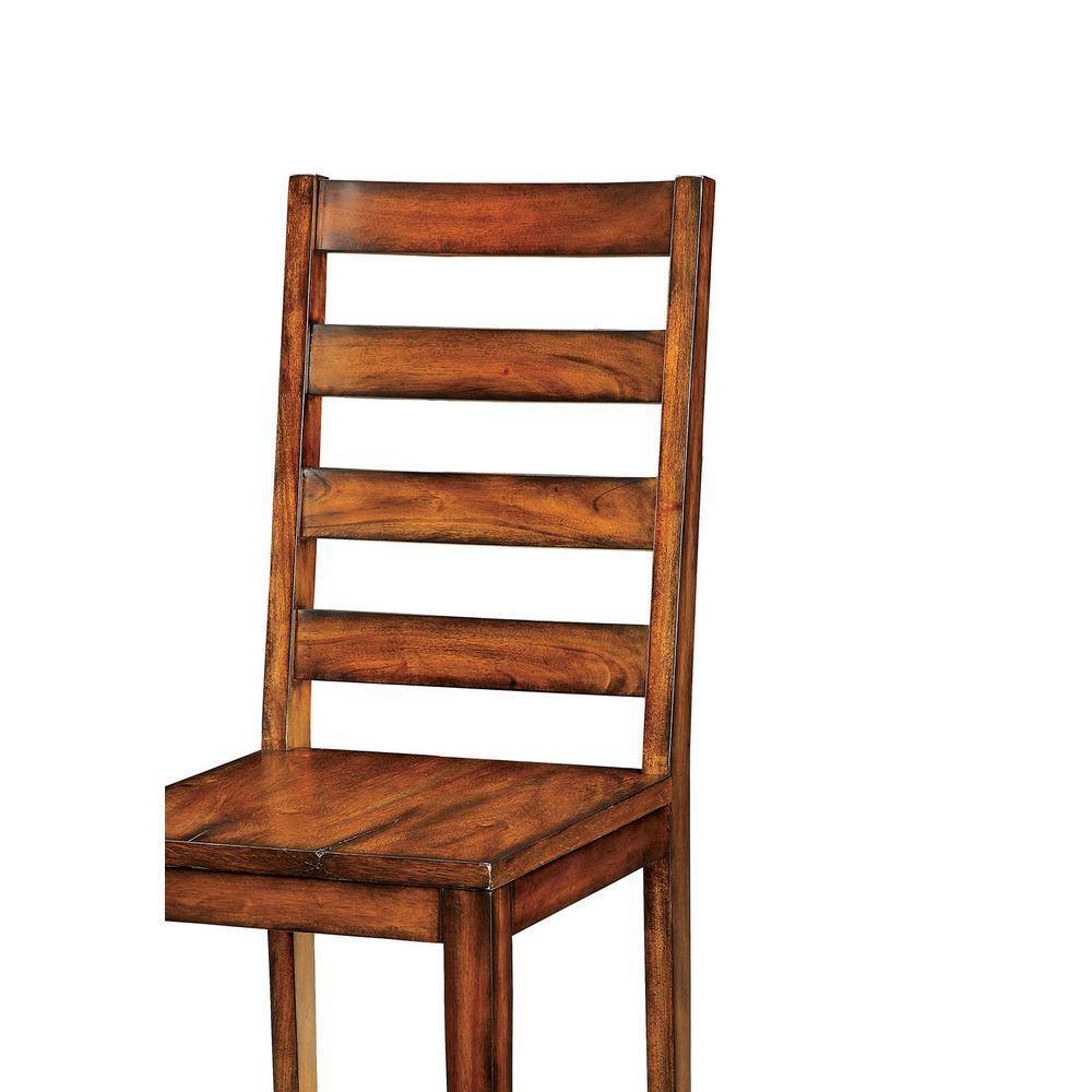 Merrill & Co. Dining Chair Set with Tobacco Oak Finish - Divine Heart L.A.