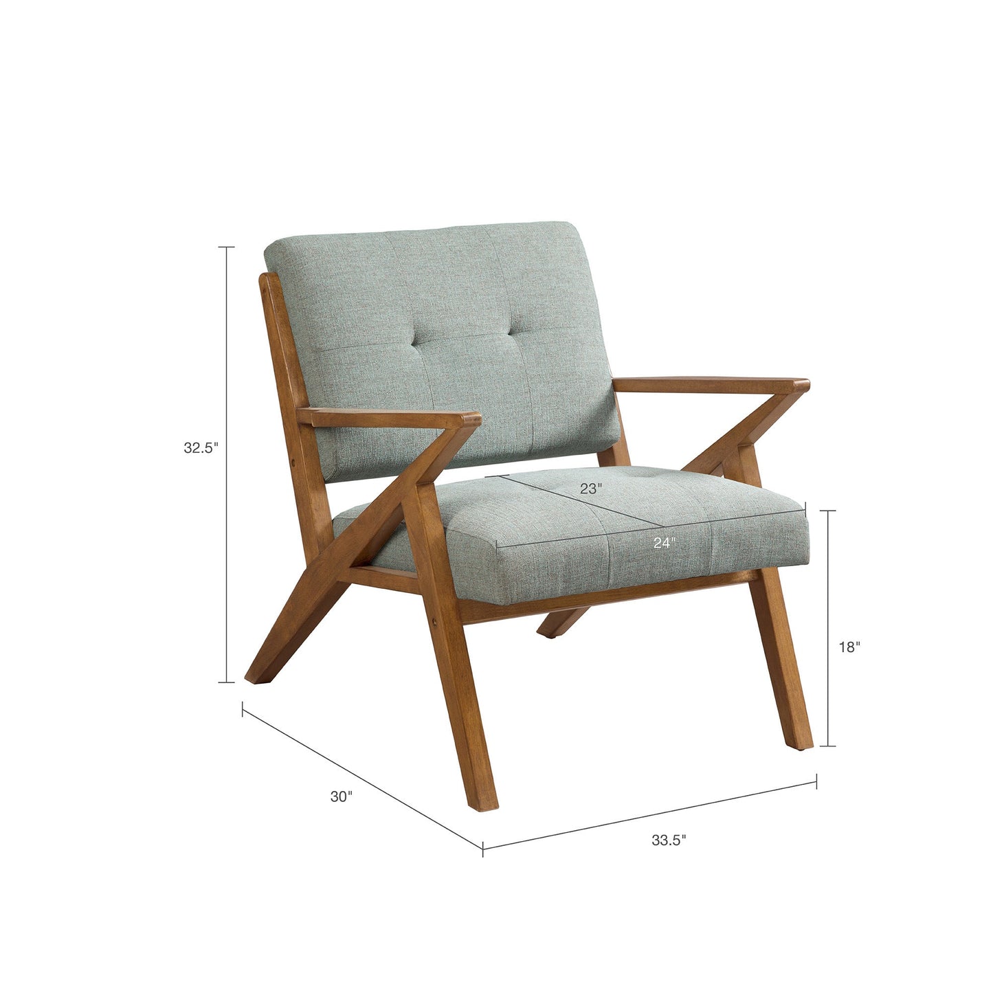 Mod Angular Accent Chair - Divine Heart L.A.