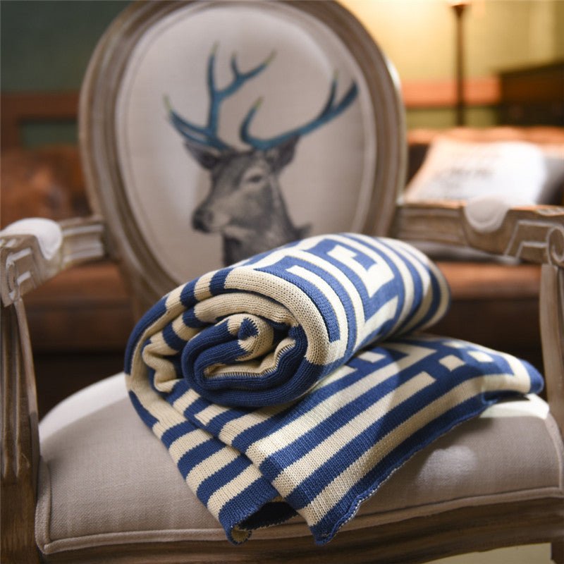 Modern Luxuries Nordic Key Cotton Throw - Divine Heart L.A.