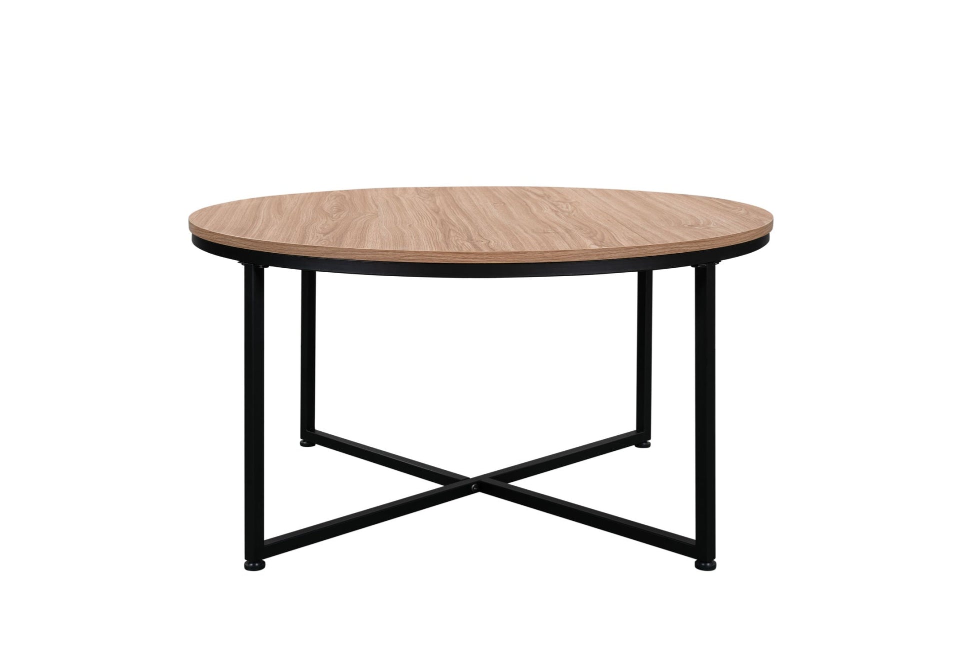 Modern Round Metal Coffee Table - Divine Heart L.A.