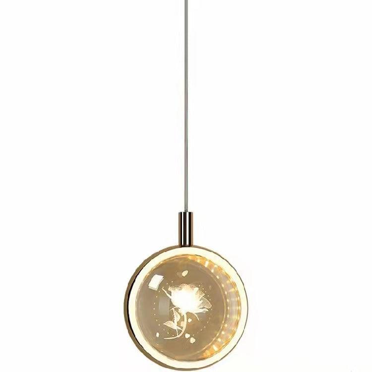 Natural Elements Crystal Pendant LED Light Collection - Divine Heart L.A.