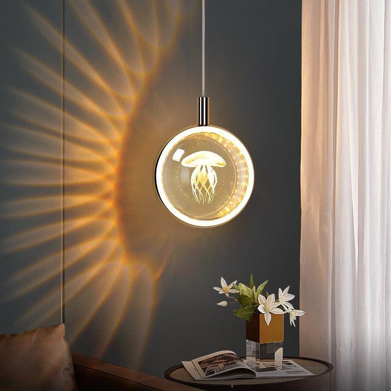 Natural Elements Crystal Pendant LED Light Collection - Divine Heart L.A.