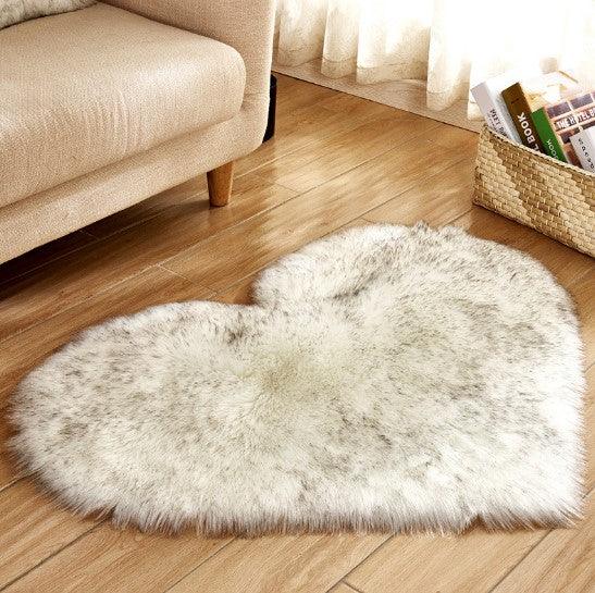 Original Plush Heart-Shaped Rug - Divine Heart L.A.