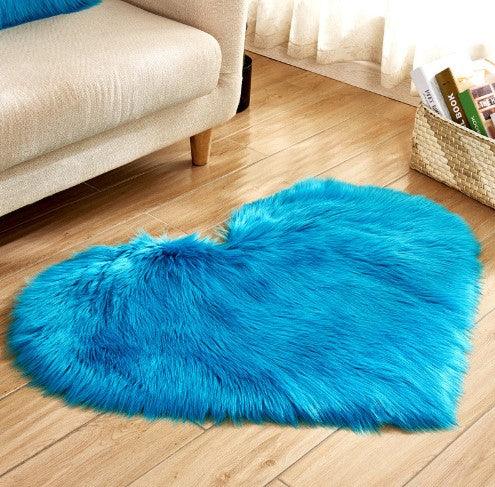 Original Plush Heart-Shaped Rug - Divine Heart L.A.