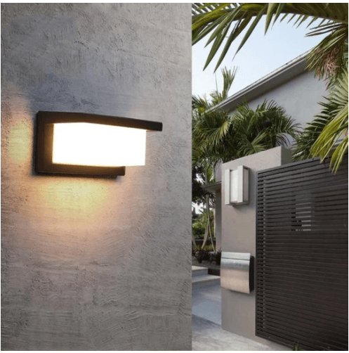 Parchway & Co. Exterior Wall Light in Black - Divine Heart L.A.