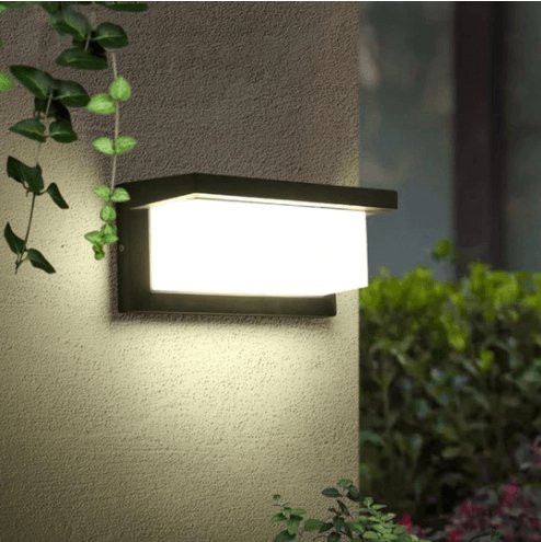 Parchway & Co. Exterior Wall Light in Black - Divine Heart L.A.