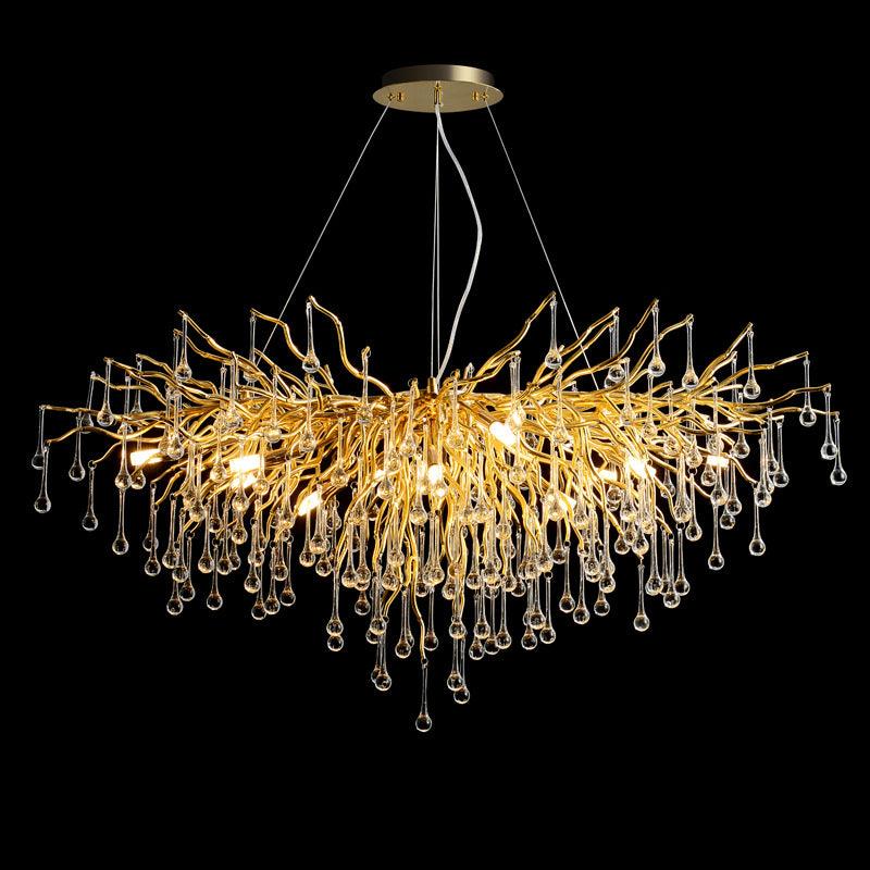 Parchway & Co. Water Drop Crystal Chandelier - Divine Heart L.A.