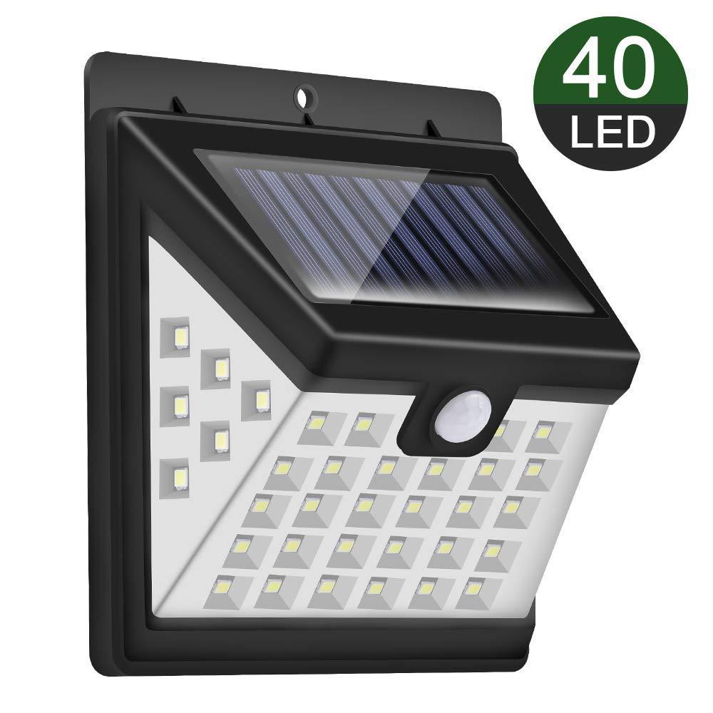 Prive Exterior Solar Wall Light with Motion Sensor - Divine Heart L.A.