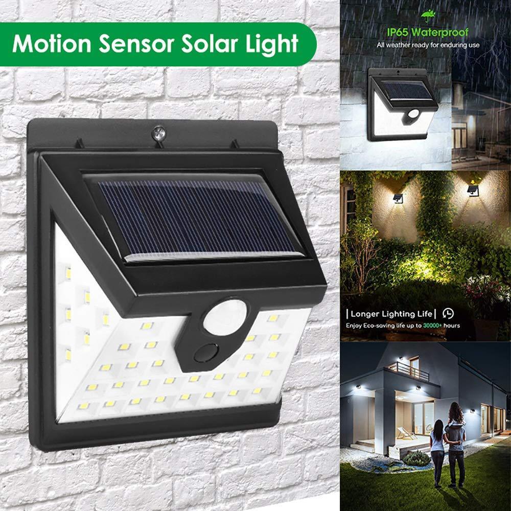 Prive Exterior Solar Wall Light with Motion Sensor - Divine Heart L.A.