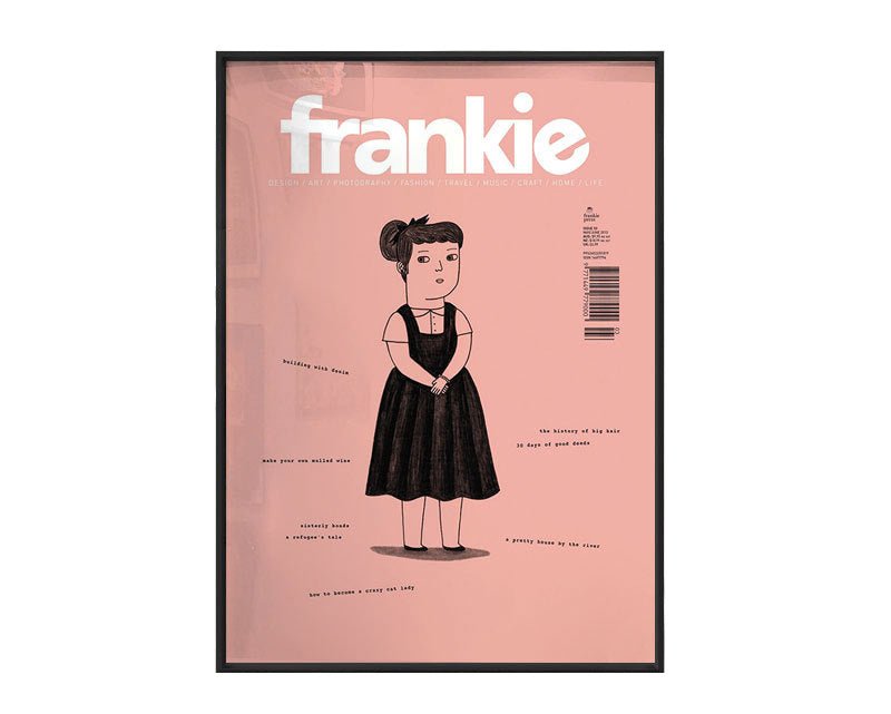 Retro Frankie Framed Canvas Collection - Divine Heart L.A.