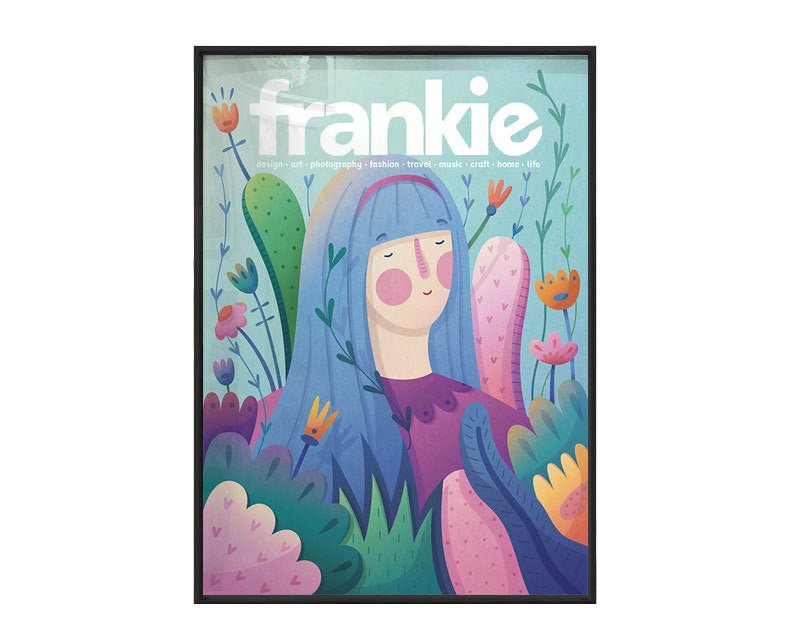 Retro Frankie Framed Canvas Collection - Divine Heart L.A.