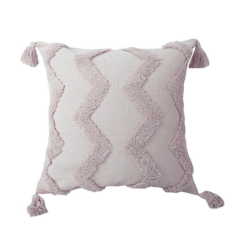 Scandi South Milk of the Poppy Tufted Pillow Cover - Divine Heart L.A.