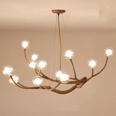 Seaside Driftwood Multi Branch Chandelier - Divine Heart L.A.