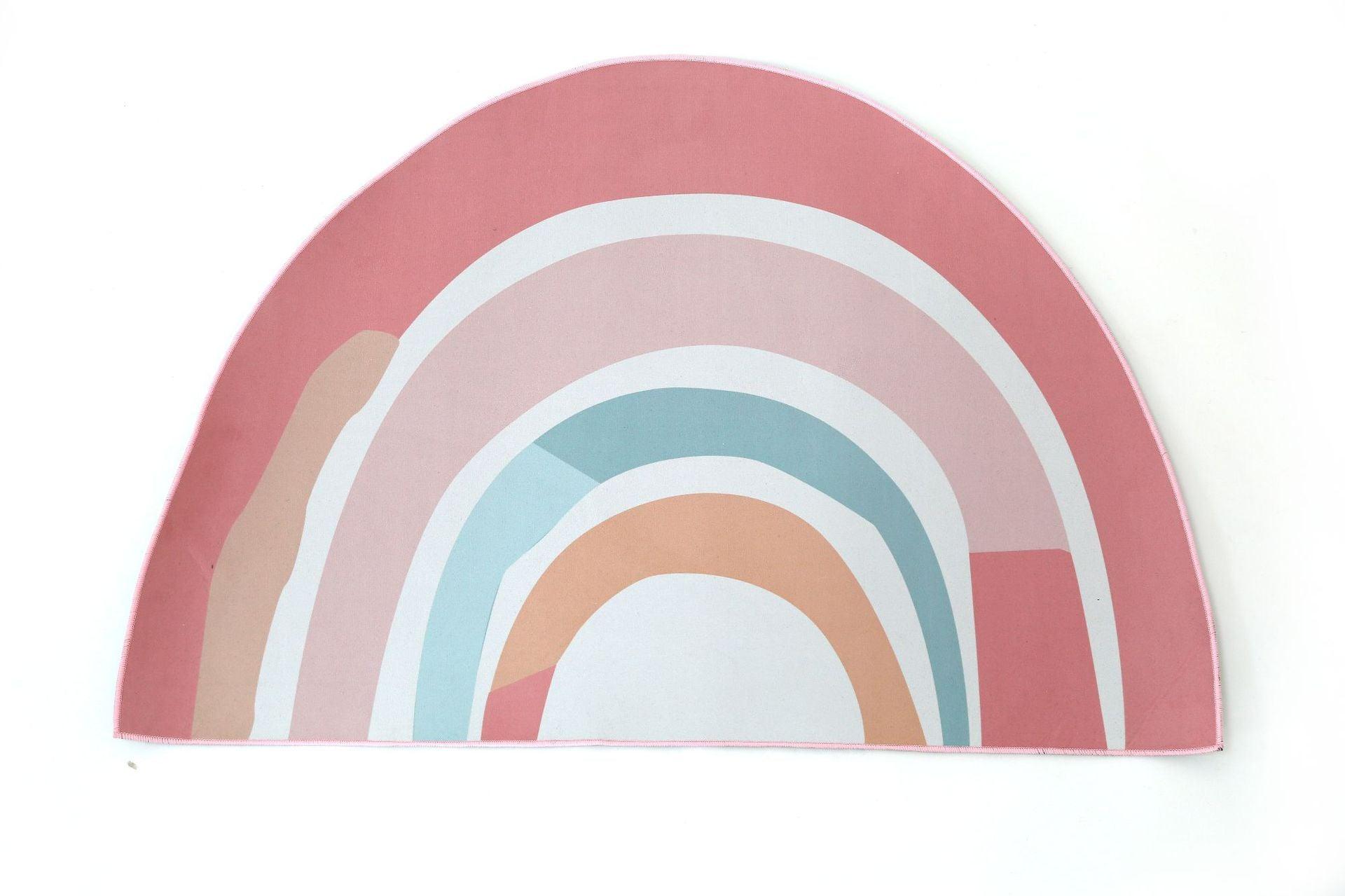 Semi Circle Rainbow Rug - Divine Heart L.A.