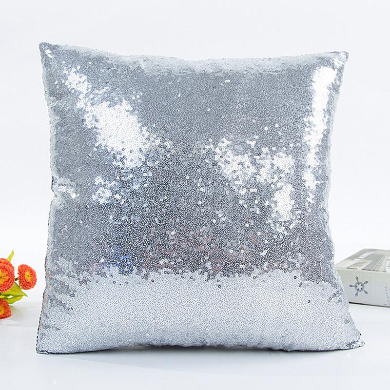 Shiny Luxe Metallic Sequin Pillow Cover Collection - Divine Heart L.A.