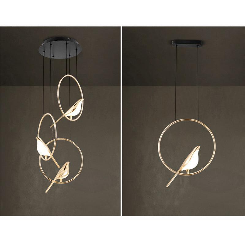 Sitting Pretty Magpie Minimalist LED Chandelier - Divine Heart L.A.