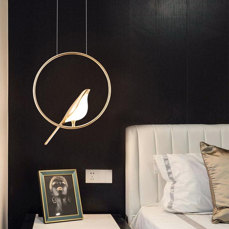 Sitting Pretty Magpie Minimalist LED Chandelier - Divine Heart L.A.