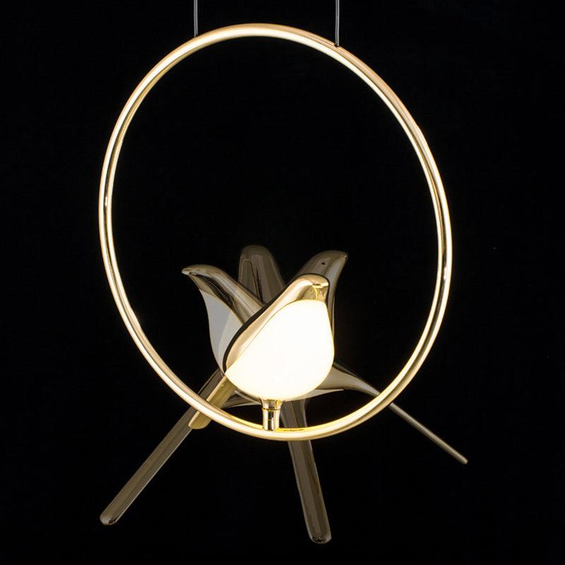 Sitting Pretty Magpie Minimalist LED Chandelier - Divine Heart L.A.