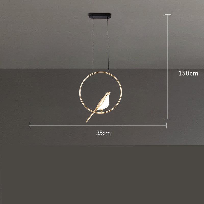 Sitting Pretty Magpie Minimalist LED Chandelier - Divine Heart L.A.