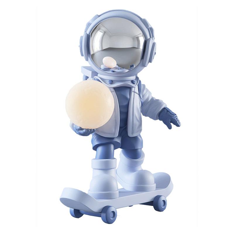 Skateboarding Lil Astronaut Floor Statue - Divine Heart L.A.