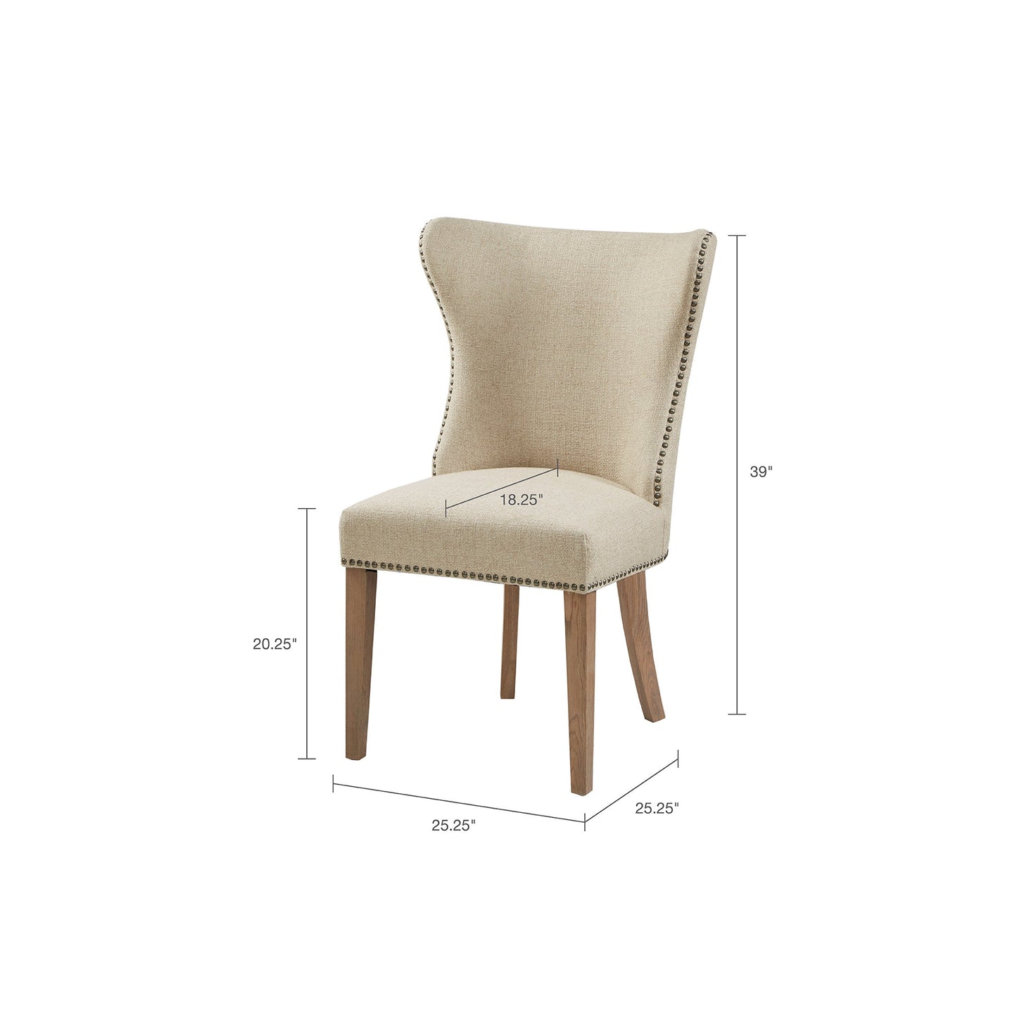 Skylar Dining Chair Set of 2 - Divine Heart L.A.