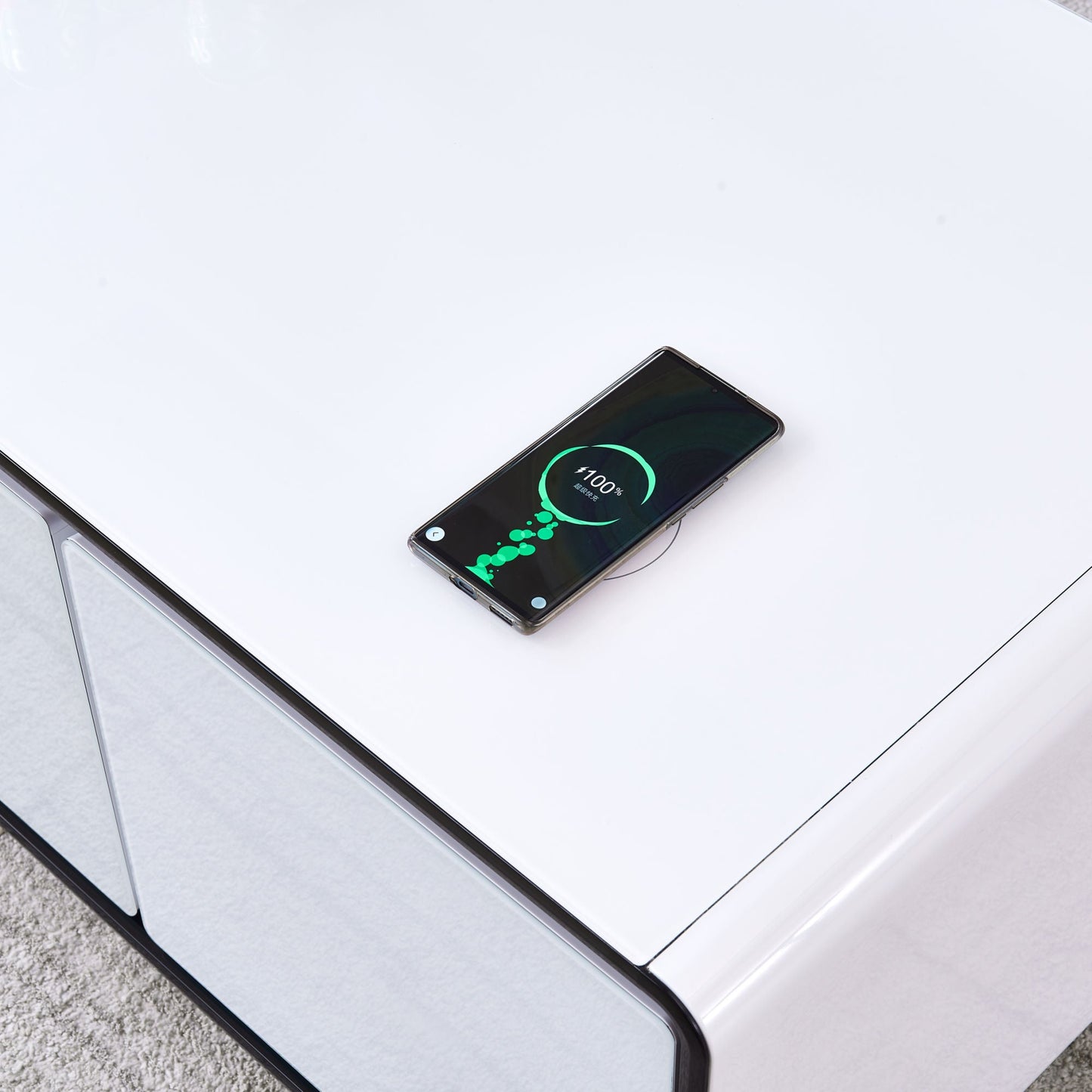 Smart Table Fridge, Multifunctional Coffee Table with Cooler and Frozen - Divine Heart L.A.