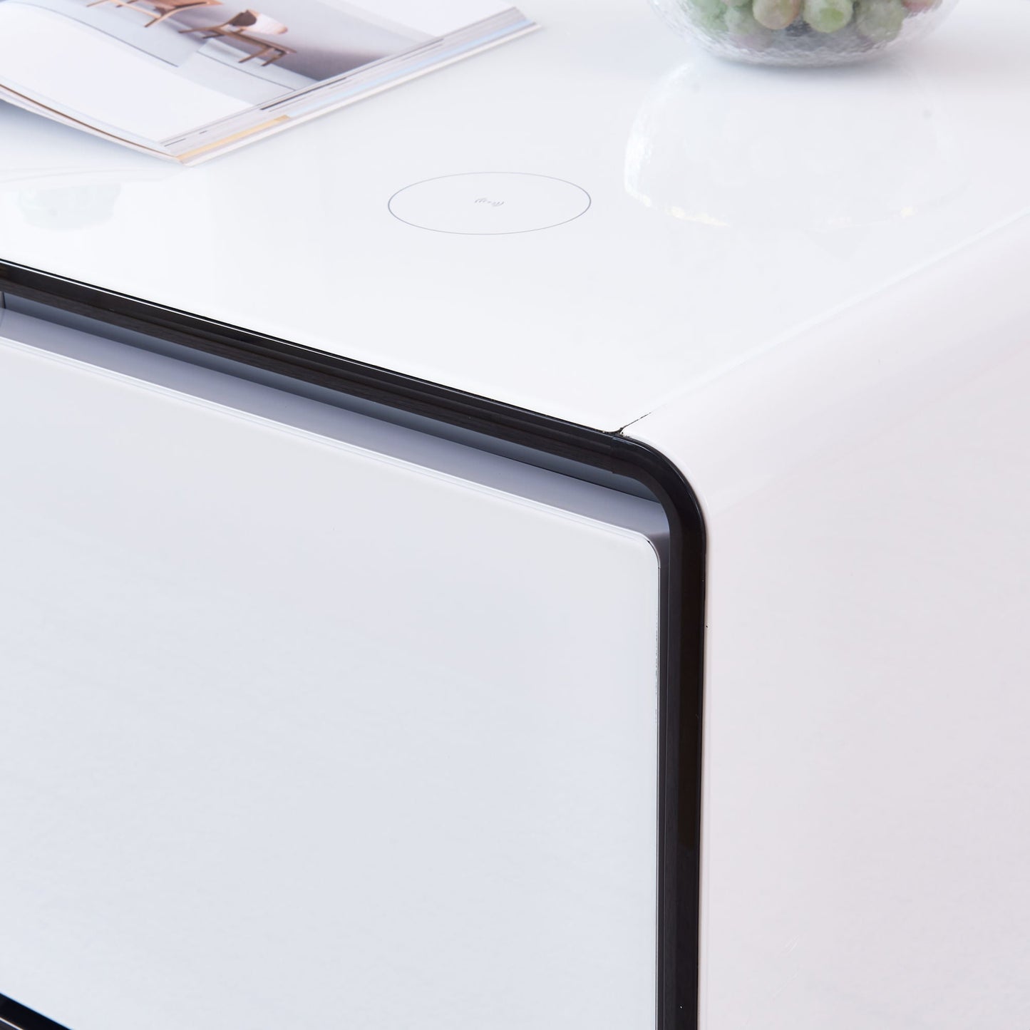 Smart Table Fridge, Multifunctional Coffee Table with Cooler and Frozen - Divine Heart L.A.