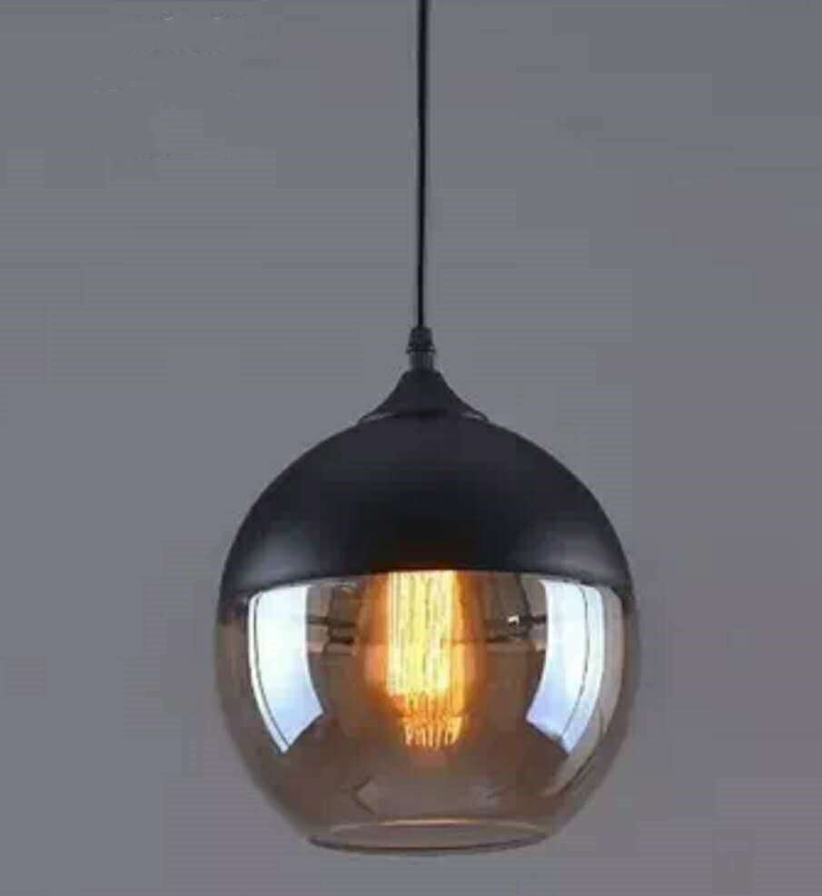 Smoked Glass .Pendant Lighting - Divine Heart L.A.