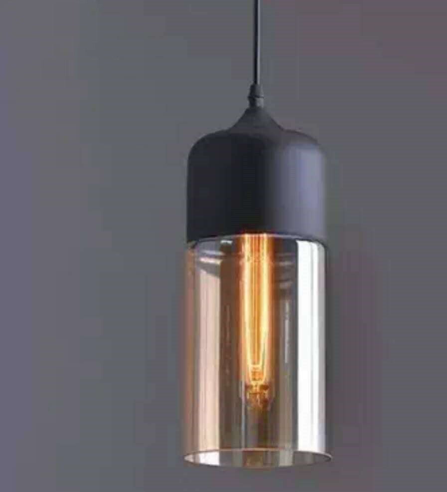 Smoked Glass .Pendant Lighting - Divine Heart L.A.