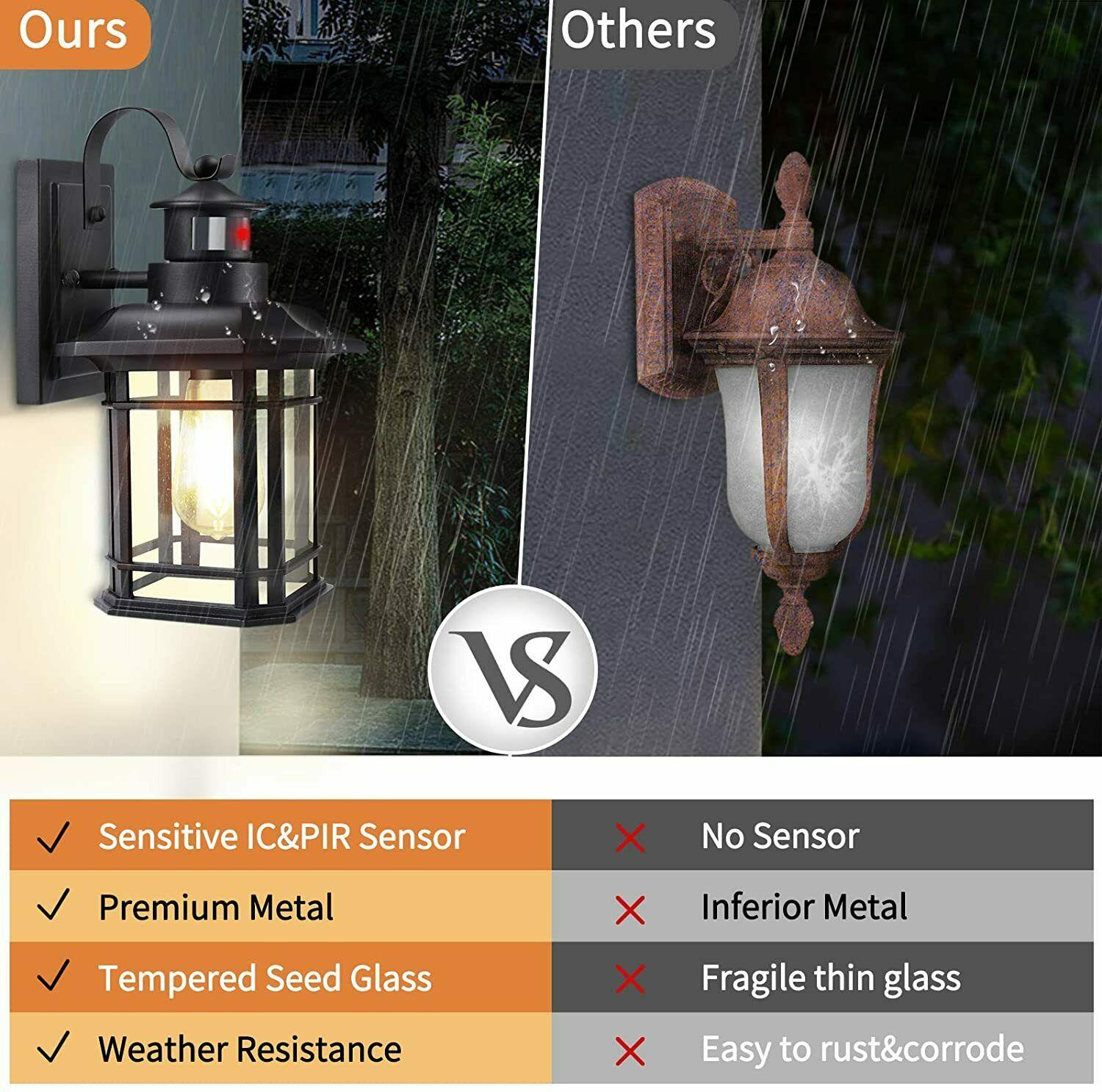 South Hampton Glass Exterior LED Wall Light - Divine Heart L.A.