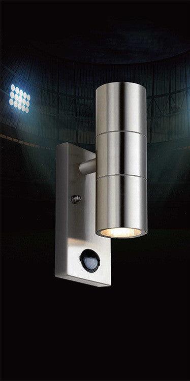 St. Paul Stainless Steel Spotlight with Human Body Induction Sensor (PIR) - Divine Heart L.A.