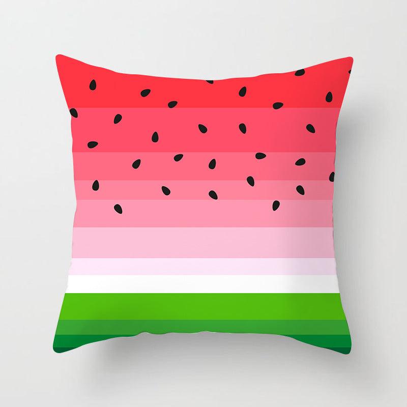 Summer Fruit Throw Pillow Cover - Divine Heart L.A.