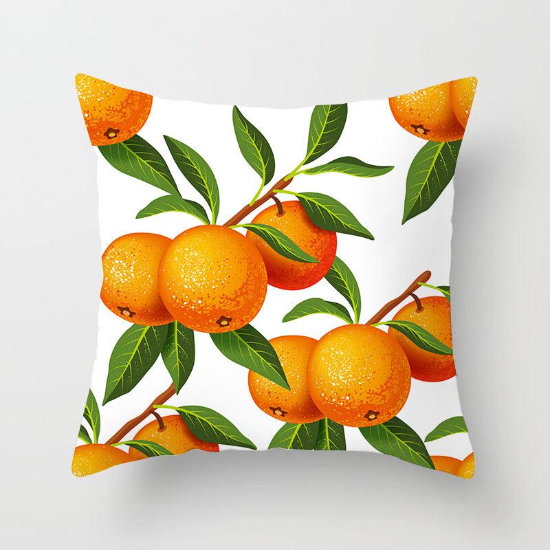 Summer Fruit Throw Pillow Cover - Divine Heart L.A.