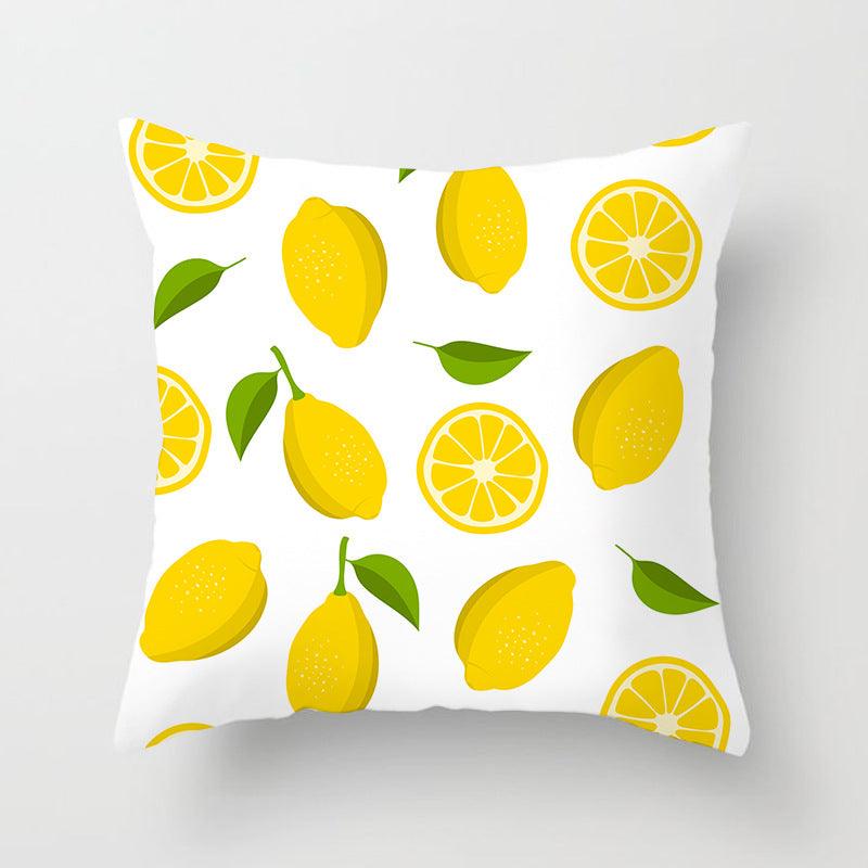 Summer Fruit Throw Pillow Cover - Divine Heart L.A.