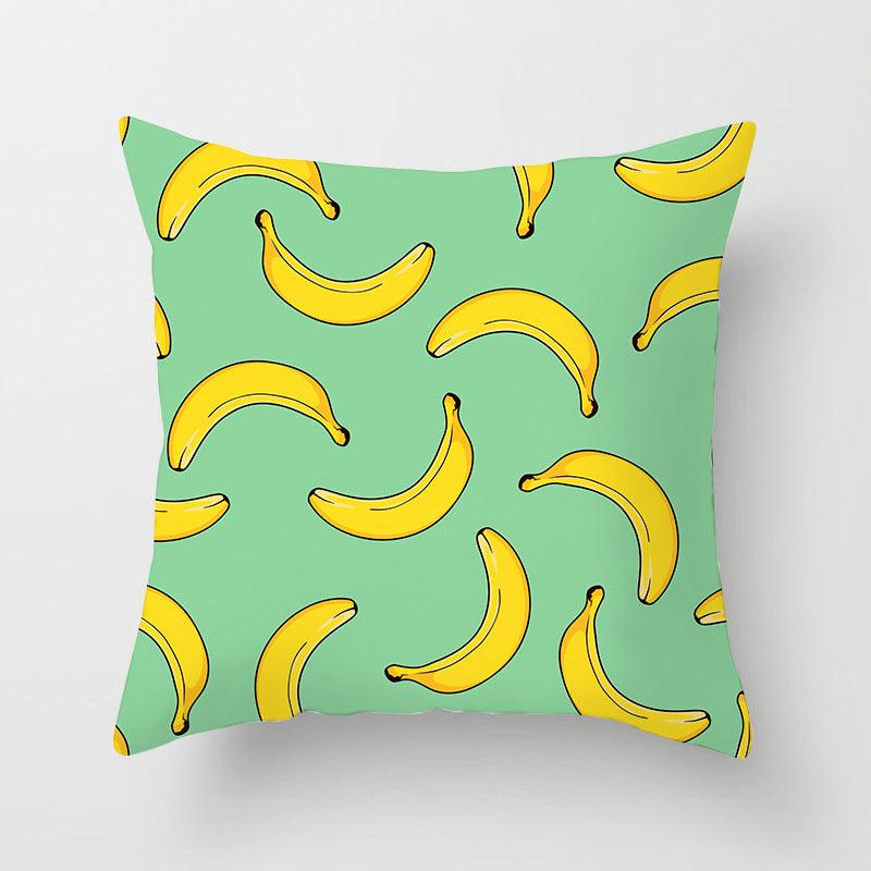 Summer Fruit Throw Pillow Cover - Divine Heart L.A.