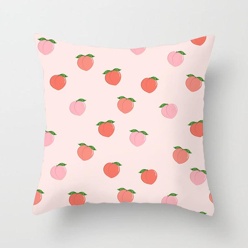 Summer Fruit Throw Pillow Cover - Divine Heart L.A.