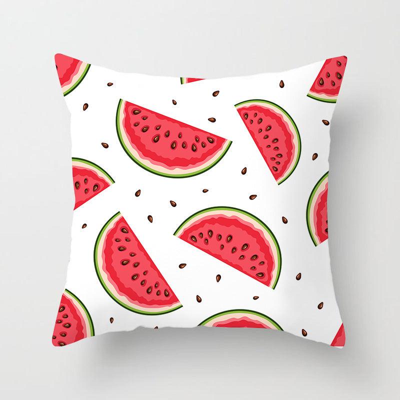 Summer Fruit Throw Pillow Cover - Divine Heart L.A.