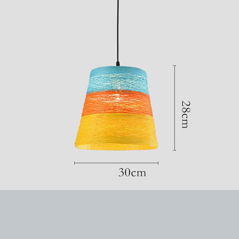 Sunset Unlimited Woven Rattan Pendant Lighting - Divine Heart L.A.