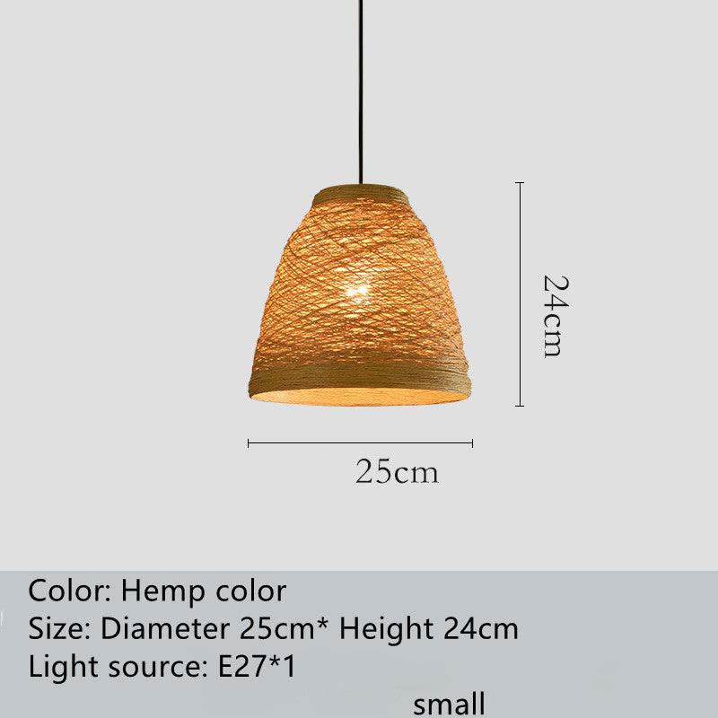 Sunset Unlimited Woven Rattan Pendant Lighting - Divine Heart L.A.