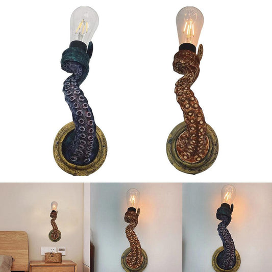 Surreal Octopus Tentacle Wall Sconce - Divine Heart L.A.