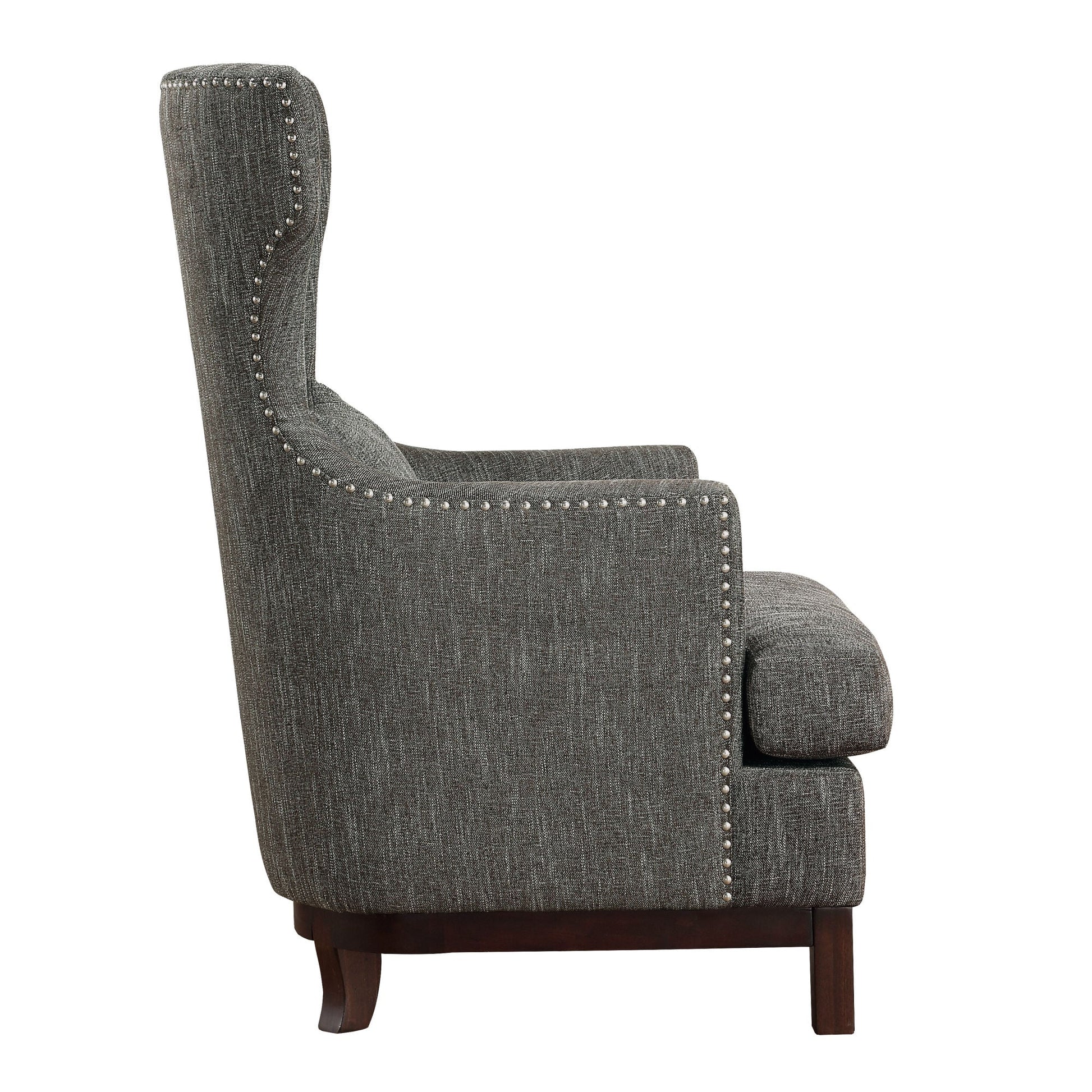 Thomas Upholstered Captains Chair with Pillow - Divine Heart L.A.