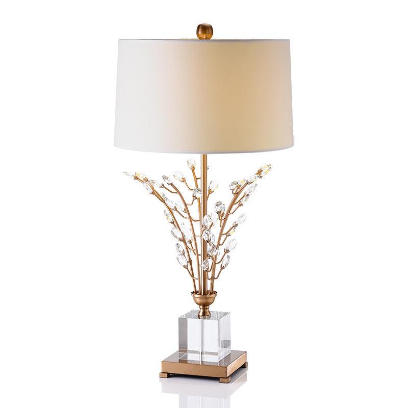 Timeless Moments Luxury Crystal Lamp with Gold Accents - Divine Heart L.A.