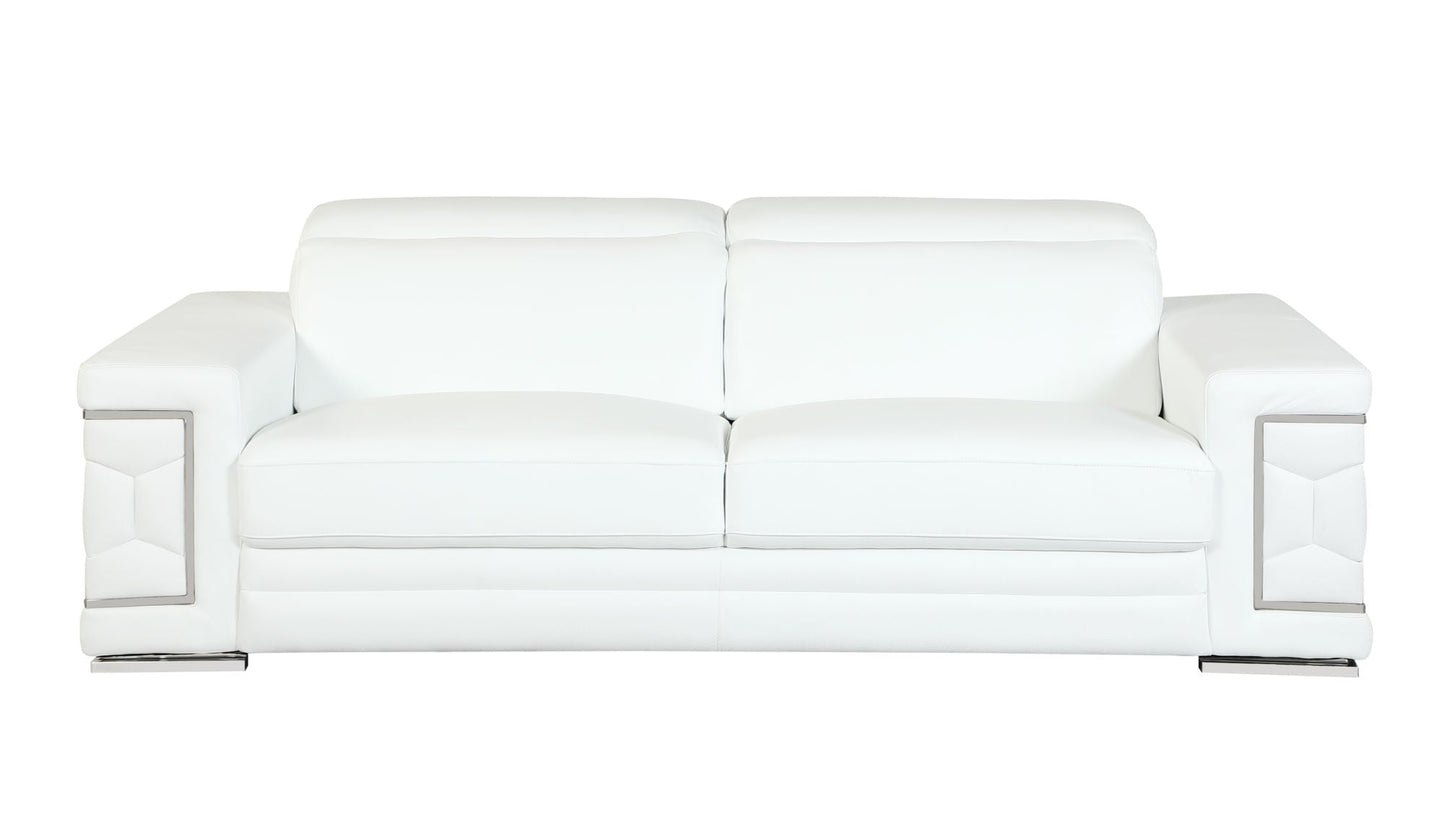 Top Grain Italian Leather Sofa - Divine Heart L.A.