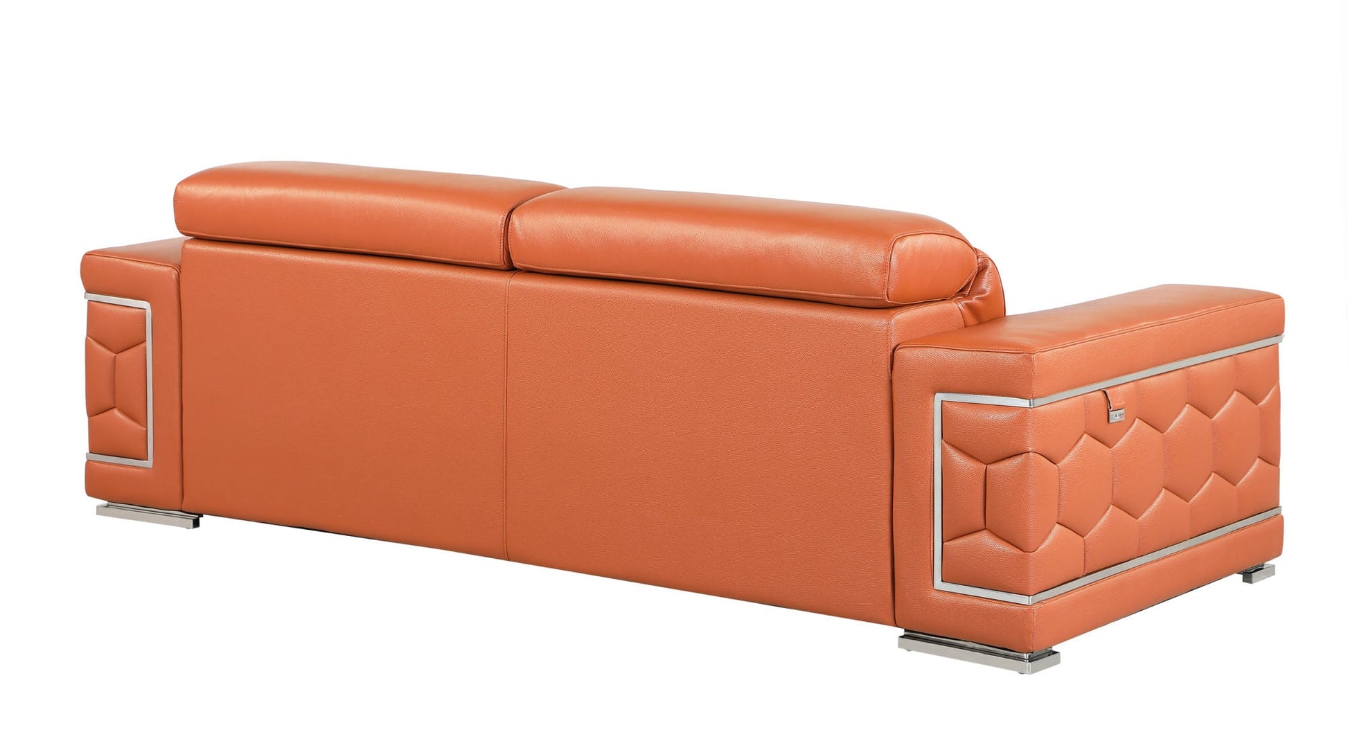 Top Grain Italian Leather Sofa - Divine Heart L.A.