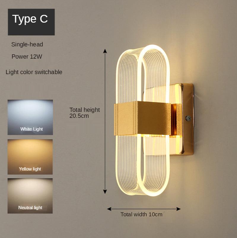 Townley Mann Acrylic LED Wall Light - Divine Heart L.A.