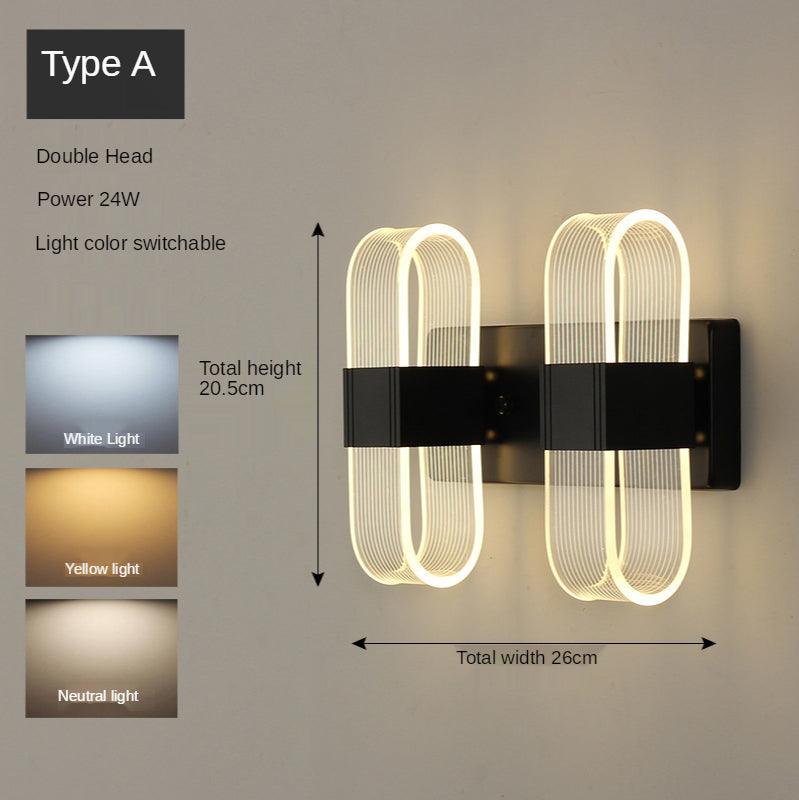 Townley Mann Acrylic LED Wall Light - Divine Heart L.A.