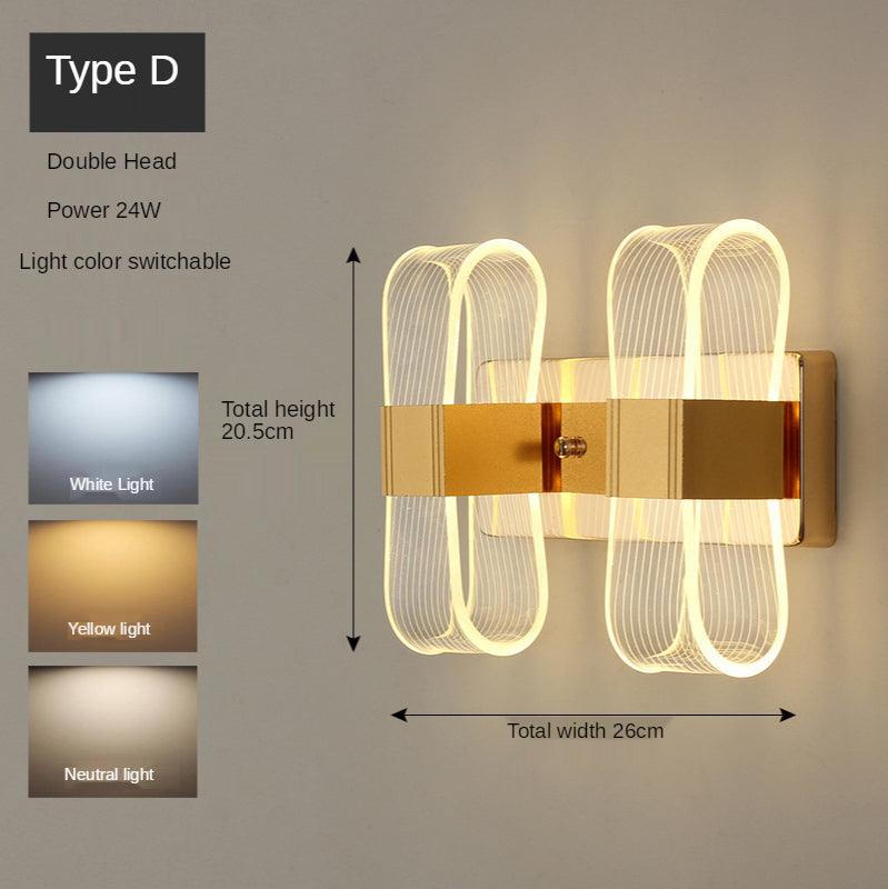 Townley Mann Acrylic LED Wall Light - Divine Heart L.A.