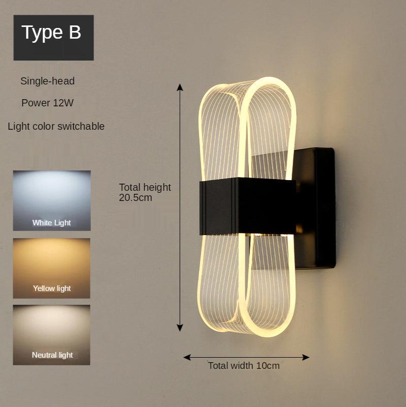 Townley Mann Acrylic LED Wall Light - Divine Heart L.A.