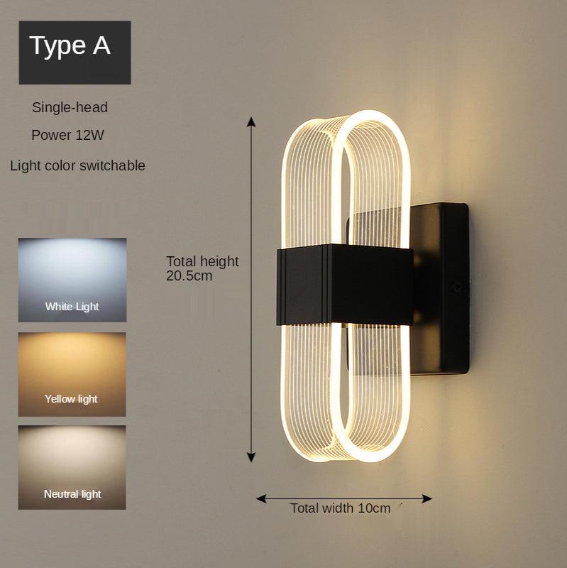 Townley Mann Acrylic LED Wall Light - Divine Heart L.A.